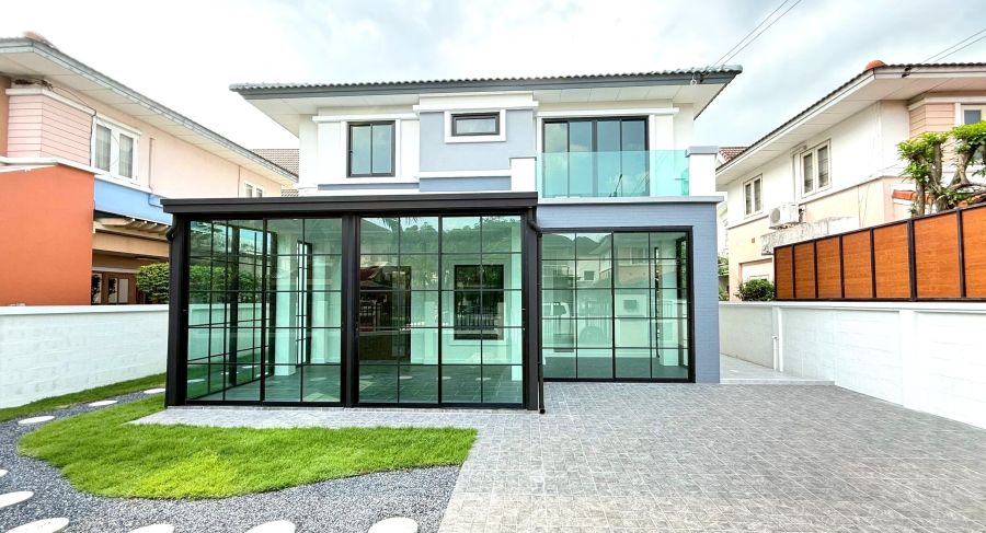 ขายบ้าน - บ้านเดี่ยว 2 ชั้น หมู่บ้าน เนเบอร์โฮม วัชรพล