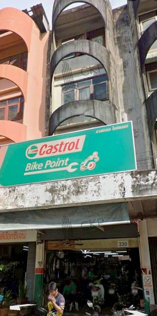 ขายอาคารพาณิชย์ / สำนักงาน - อาคารพาณิชย์ 4 ชั้น มีผู้เช่าอยู่ ริมถนนแฮปปี้แลนด์สาย 2 มีผู้คนสัญจรไปมา ใกล้เดอะมอลล์ บางกะปิและแม็คโคร ลาดพร้าว