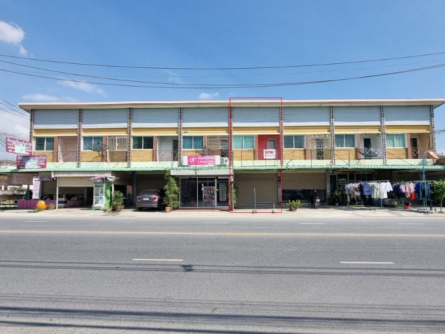 ขายอาคารพาณิชย์ / สำนักงาน - ขายอาคารพาณิชย์ 2 ชั้น บ่อวิน ชลบุรี ทำเลค้าขาย ติดถนนหลัก เดินทางสะดวก ใกล้ตลาดและนิคมฯ