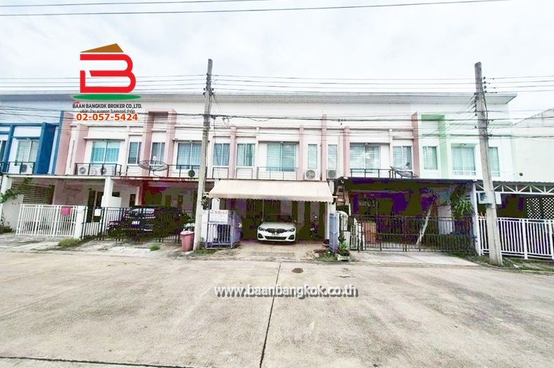 ให้เช่าทาวน์เฮาส์ - ให้เช่า ทาวน์โฮม RK PARK Saimai-Watcharapol (อาร์เค พาร์ค สายไหม-วัชรพล) เนื้อที่ 25.7 ตรว. ถนนสายไหม แขวงสายไหม เขตสายไหม