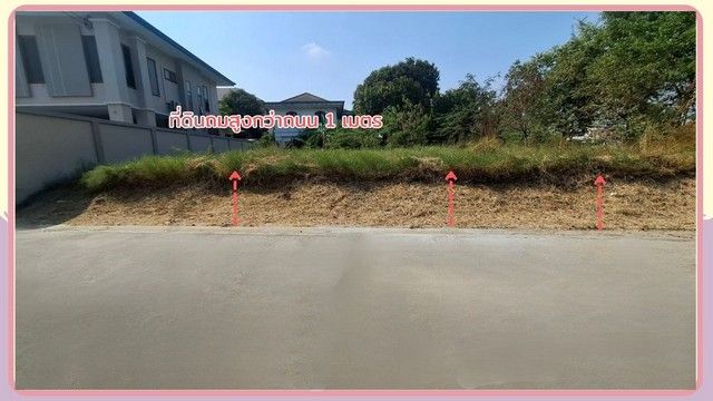 ขายที่ดิน - ขายที่ดินดอนเมืองถมสูงกว่าถนน 1 ม. แปลงมุมติดถนนซอย 2 ด้าน 100 วา ดอนเมือง กรุงเทพ