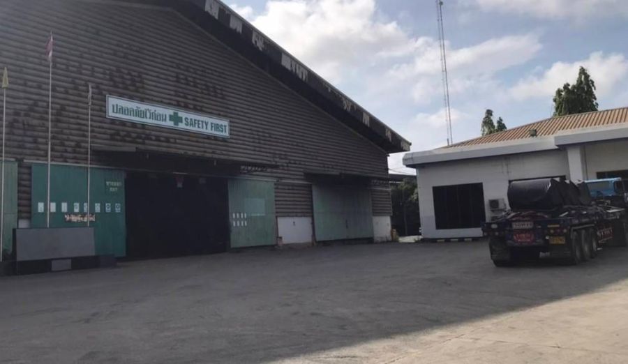 ขายโรงงาน / โกดัง - ขายโรงงานขนาดใหญ่ 16 ไร่ พื้นที่ใช้สอย 13,920 ตร.ม. ถนนพระราม 2 บางน้ำจืด สมุทรสาคร | ผังชมพู | มี รง.4 | ราคาดีมาก ที่ดินทำเลทอง บางน้ำจืด พระราม 2