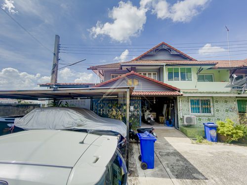 ขายทาวน์เฮาส์ - ทาวน์เฮ้าส์ 2 ชั้น หมู่บ้าน พฤกษา 3 บางบัวทอง (หลังริม)