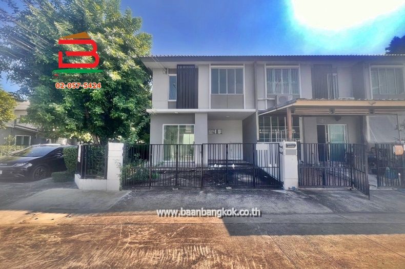 ขายทาวน์เฮาส์ - ทาวน์เฮาส์ โครงการ พฤกษาวิลล์ 89 (ซอยกาญจนาภิเษก 6/1) เนื้อที่ 25.3 ตารางวา ใกล้แฟชั่นไอส์แลนด์ เขตบางเขน กรุงเทพมหานคร