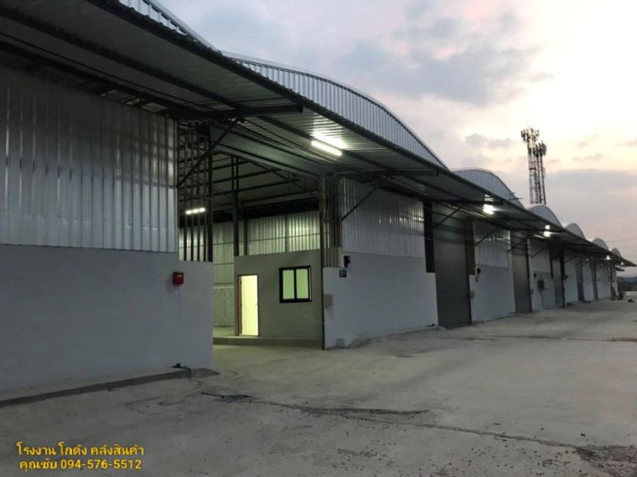 ให้เช่าโรงงาน / โกดัง - ให้เช่าโกดัง โรงงาน โครงการดีเจริญ แยกบางน้ำจืด ขนาดเริ่มต้น 100 ถึง 1,500 ตร.ม. ไฟฟ้า 3 เฟส ขนาด 30 ( 100 ) A เมืองสมุทรสาคร