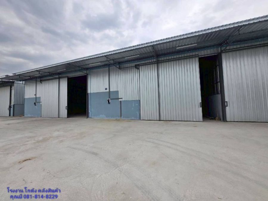 ให้เช่าโรงงาน / โกดัง - ให้เช่า โกดัง โรงงาน คลังสินค้า โครงการดีเจริญ 3 แถวเลียบคลองบางน้ำจืด ขนาดเริ่มต้น 112 ตร.ม. ถึง 1,500 ตร.ม. ถนนพระราม2 กม.25
