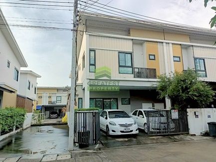 ขายทาวน์เฮาส์ - ขายทาวน์โฮม 2 ชั้น หมู่บ้านเดอะโมดิช ราชพฤกษ์ กาญจนาภิเษก เนื้อที่ 25.30 ตร.ว แปลงริม ต่อเติมครบ ทำเลดี ราคาต่อรองได้