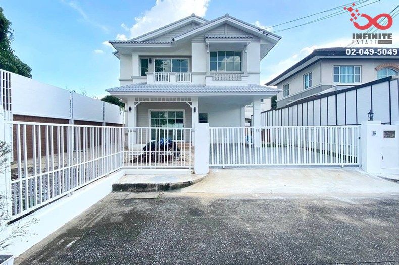 ขายบ้าน - ขายบ้านเดี่ยว 60ตรว.หลังริม ชัยพฤกษ์คลองสี่ รังสิต-นครนายก รีโนเวทใหม่