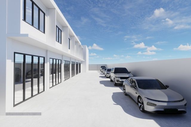 ให้เช่าอาคารพาณิชย์ / สำนักงาน - BTS สุรศักดิ์200ม. เซ็นทรัล บางรัก 550ม. 8ที่จอดรถ ให้เช่าอาคาร โกดัง 2 ชั้น 6คูหา รีโนเวทใหม่ เจริญราษฎร์ ถ.สาทร