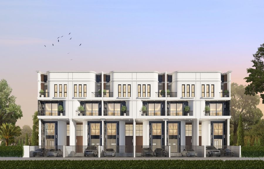 ขายทาวน์เฮาส์ - ทาวน์โฮมหรู 3 ชั้นครึ่ง พร้อมดับเบิ้ล วอลลุ่ม พรีเมี่ยม ลักชูรี่