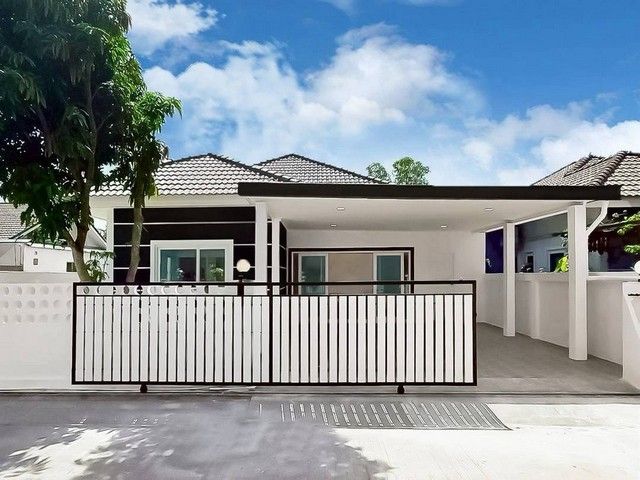 ให้เช่าบ้าน - ให้เช่าบ้านเดี่ยวชั้นเดียว ขนาด 50ตรว 3นอน มีพื้นที่ข้างบ้าน มีเฟอร์ พร้อมอยู่ บ้านโครงการ ใกล้ตลาดน้ำ 4ภาค ห้วยใหญ่ บางละมุง ชลบุรี