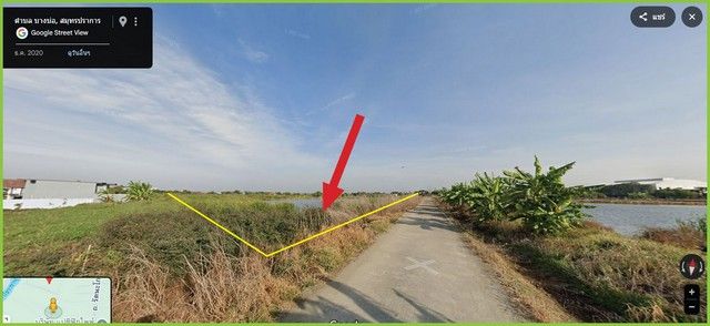 ขายที่ดิน - ขายที่ดินทำเลดี ราคาถูกมาก ถนน 200 ปี 14 ไร่ เข้าซอย 350 เมตร หน้าติดถนนซอย