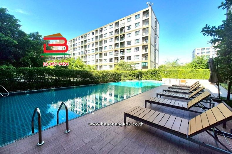 ขายคอนโด - คอนโด เนื้อที่ 22.64 ตร.ม. โครงการ ลุมพินี วิลล์ พระนั่งเกล้า-ริเวอร์วิว : Lumpini Ville Pranangklao-Riverview (ซอยบ้านไทรม้า) อำเภอเมือง นนทบุรี