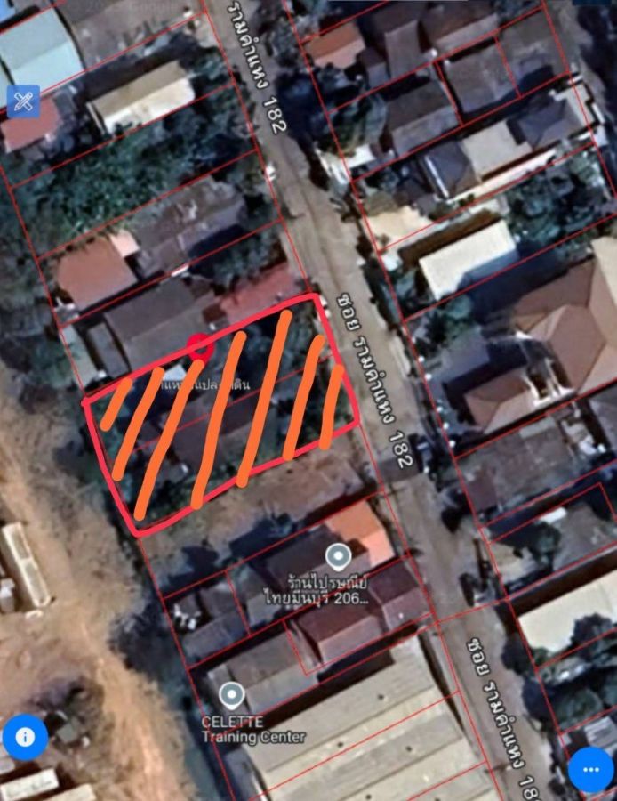 ขายที่ดิน - ขายที่ดิน 162ตรว. ซอยรามคำแหง182 (คุ้มราษี) ใกล้ ถนนรามคำแหง ถนนเสรีไทย มีนบุรี กรุงเทพ (ที่ดิน พร้อมสิ้งปลูกสร้าง)