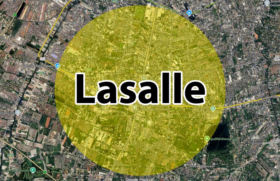 ขายที่ดิน - ขายที่ดินเกือบ 1 ไร่ ลาซาล 52 ใกล้ รพ.ศิครินทร์ & รถไฟฟ้าสายสีเหลือง เหมาะลงทุน