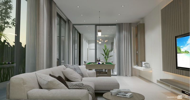 ขายบ้าน - พลูวิลล่าหรู อาซาย่า นอร์ธ พัทยา สร้างใหม่ ใกล้หาดวงศ์อมาตย์