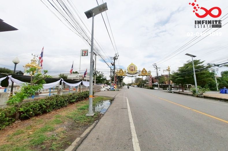 ขายที่ดิน - ขายที่ดิน 1ไร่ 237ตรว.แหลมฟ้าผ่า พระสมุทรเจดีย์ ติดแม่น้ำ