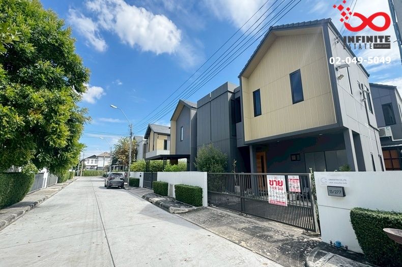 ขายบ้าน - ขายบ้านแฝด 2ชั้น โนเบิล เกเบิล วัชรพล ถนนเพิ่มสิน ใกล้ทางด่วน/BTS