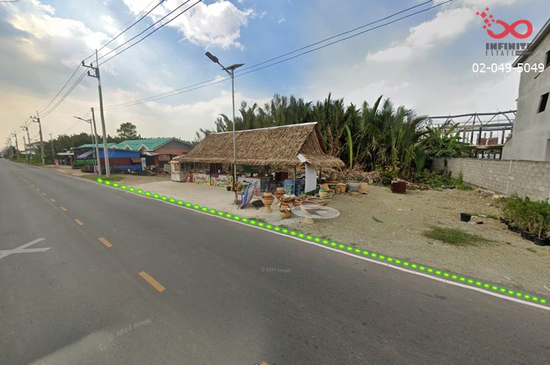 ขายที่ดิน - ขายที่ดิน 3ไร่ ติดถนน ซอยแสมดำ พันท้ายนรสิงห์ สมุทรสาคร