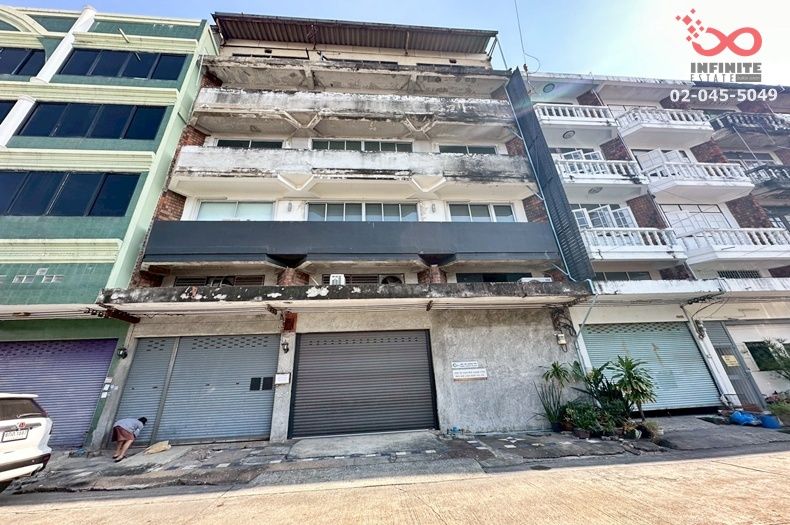 อาคารพาณิชย์ / สำนักงาน - ขายอาคารพาณิชย์ 4 ชั้น 50 ตร.วา สุขสวัสด์ 64 พระประแดง สมุทรปราการ