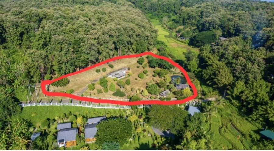 ขายที่ดิน - ขายที่ดินพร้อมสิ่งปลูกสร้าง ต.แม่แรม อ.แม่ริม เชียงใหม่