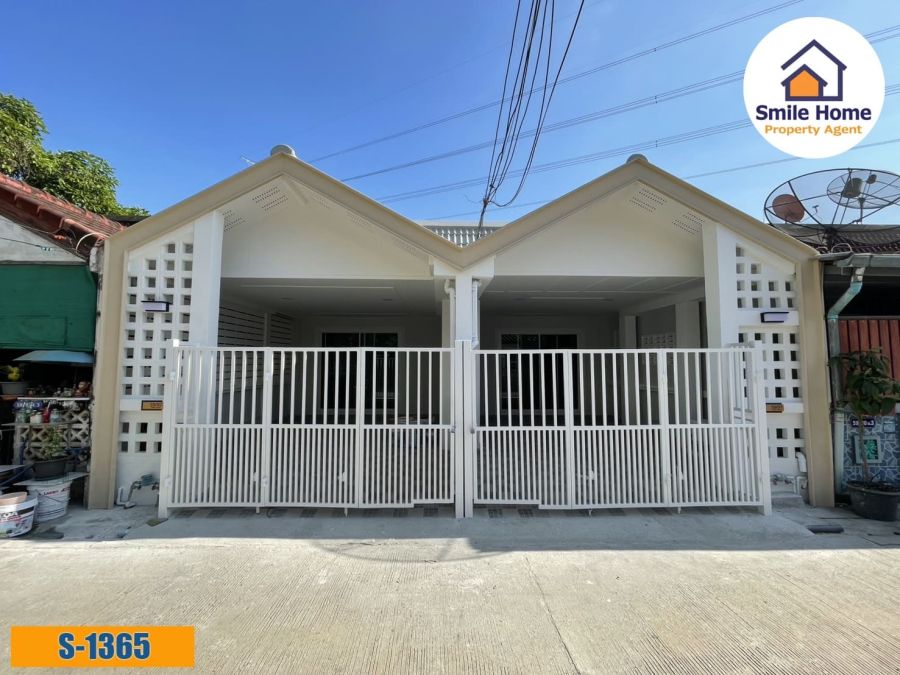 ขายทาวน์เฮาส์ - บ้านชั้นเดียวซอยอุดมเดช12/1 บางเมือง เทพารักษ์ สมุทรปราการ ใกล้BTSสำโรง