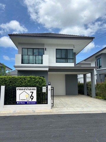 ให้เช่าบ้าน - ขายและให้เช่าบ้านเดี่ยว2ชั้น โครงการติดถนนบูรพาพัฒน์ บ้านฉาง ระยอง บ้านเปล่าไม่มีเฟอร์นิเจอร์