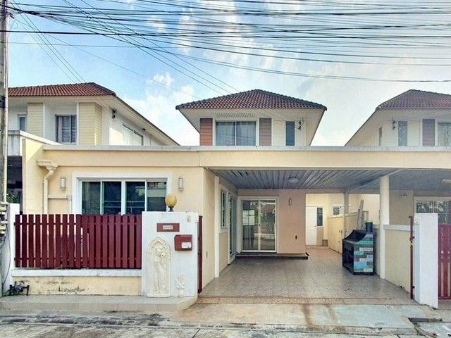 ขายบ้าน - ขายถูก! บ้านแฝดสไตล์เดี่ยว บ้านกลางสวน บางละมุง ตะเคียนเตี้ย TP-H1748