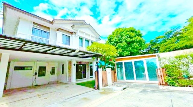 ขายบ้าน - รร.สารสาสน์วิเทศสายไหม 1 กม. 4 นอน สายไหม อเวนิว 1.7กม. วัชรพล เช่าบ้านเดี่ยว 2 ชั้น 87ตร.วา. 300 ตร.ม. พร้อมเฟอร์ ฯ