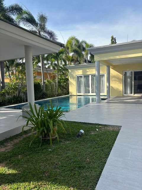 ให้เช่าบ้าน - บ้านพลูวิลล่าให้เช่า เขาตาโล 3 ห้องนอน พร้อมสระส่วนตัว