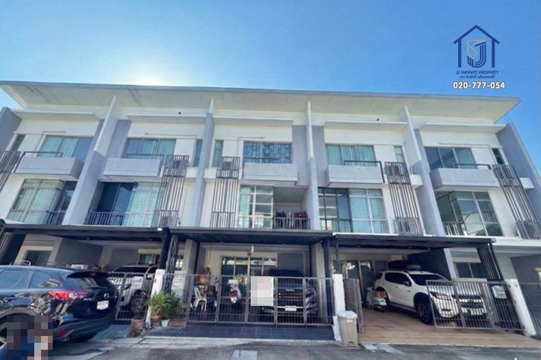ขายทาวน์เฮาส์ - ขายทาวน์โฮม 3 ชั้น หมู่บ้านเพล็กซ์ วัชรพล ซอยร่วมมิตรพัฒนา ใกล้ทางด่วนฉลองรัชเอกมัย-รามอินทรา