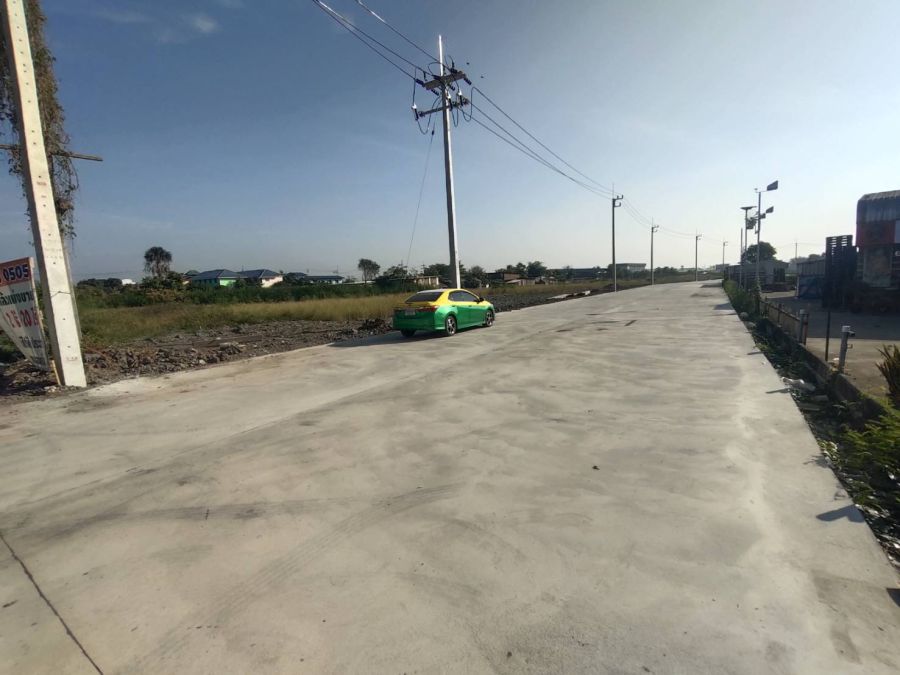 ขายที่ดิน - ขายที่ดินจัดสรร 2 3 ไร่ ผังสีชมพู นาดี สมุทรสาคร ถมแล้ว ไฟฟ้า 3 เฟส รถใหญ่เข้าออกสบาย เหลือเพียง 5 แปลงสุดท้ายจริง ๆ เท่านั้น