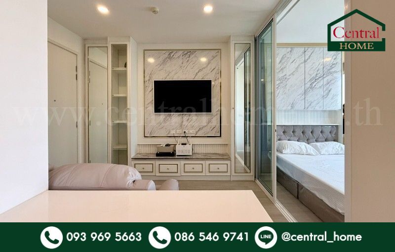 คอนโด - คอนโด เดอ ลาพีส จรัญ 81 ตกแต่งพร้อมอยู่ ติดรถไฟฟ้า MRT บางพลัด