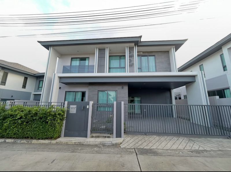 ให้เช่าบ้าน - ปล่อยเช่าบ้านเดี่ยว โครงการภัททา เอล์เลเมนท์ ตะเคียนเตี้ย บางละมุง ชลบุรี