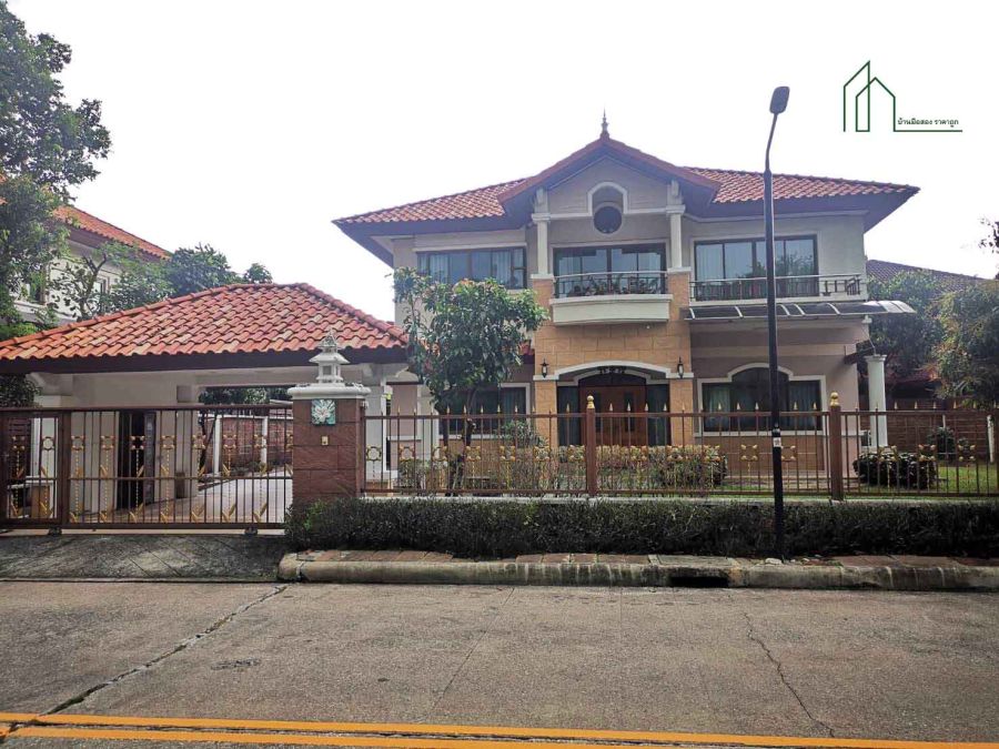 ขายบ้าน - บ้านเดี่ยว 2 ชั้น 118 ตร.วา ศุภาลัย สุวรรณภูมิ ถ.อ่อนนุช-ลาดกระบัง พร้อมอยู่