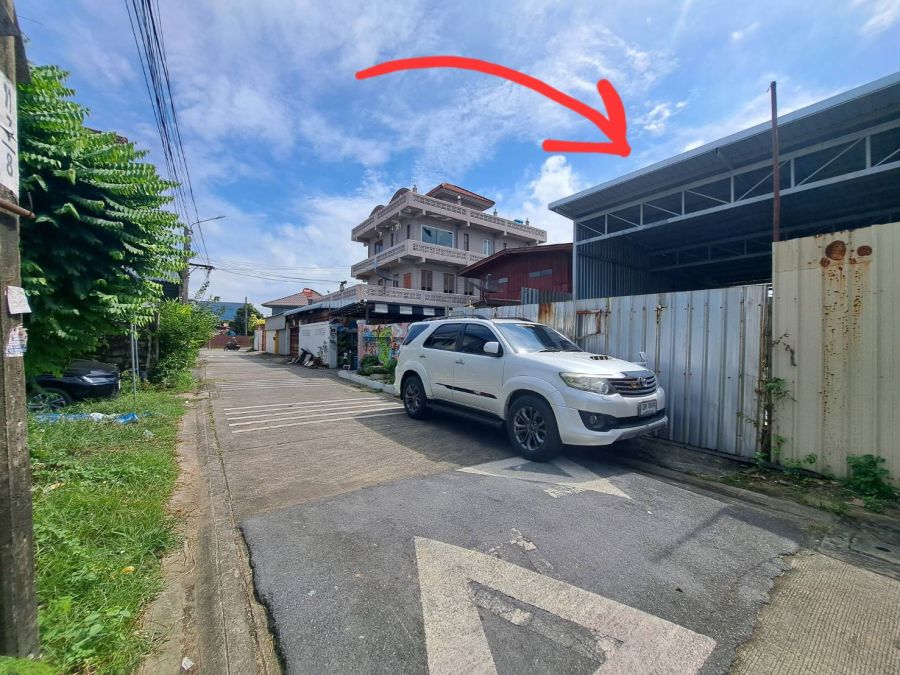 ขายที่ดิน - ขายที่ดินเปล่าพร้อมโกดังเมทัลชีท 63 ตรว.ซอยเพชรเกษม108 เพชรเกษม-บางแค ขายถูกกว่าราคาประเมิน ใกล้ม.เอเชียอาคเนย์ พุทธมณฑลสาย3