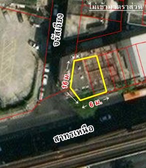 อาคารพาณิชย์ / สำนักงาน - ขายหรือให้เช่า อาคาร 7 ชั้นมีดาดฟ้า ใกล้ BTS สะพานตากสิน พื้นที่ใช้สอย 850 ตรม.