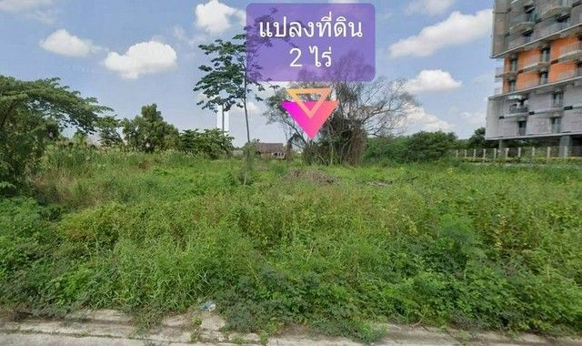 ขายที่ดิน - ขายที่ดินเปล่า 2 ไร่ ทำเลดี ซอยบางนาการ์เด้น 13 ใกล้ ม.เอแบคบางนา