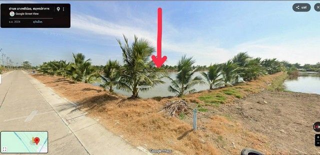 ขายที่ดิน - ขายที่ดิน ผังสีม่วง 9-1-55 ไร่ บางพลีน้อย ถนนบางนาตราด กม.30