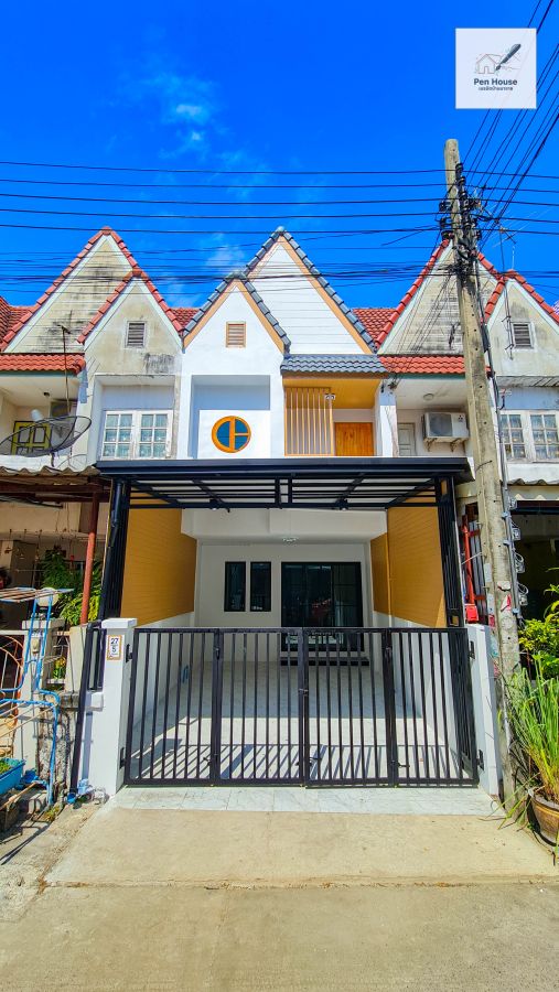 ขายบ้าน - ขาย ทาวน์เฮ้าส์ 2ชั้น ย่านสายไหม มบ.วันวรา ถ.สายไหม75 ใกล้แหล่งอำนวยความสะดวกครบ รีโนเวทใหม่ ต่อเติมเต็ม พร้อมอยู่