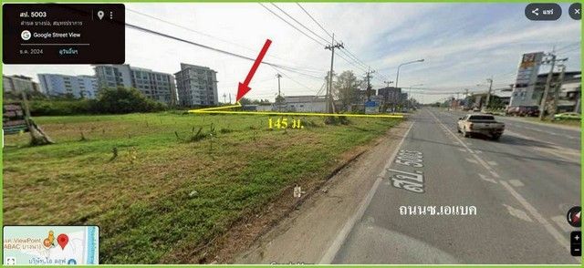 ขายที่ดิน - ขายที่ดินแปลงสวย 380 ตร.ว. ราคาต่ำกว่าตลาด ใกล้ มหาวิทยาลัย เอแบคบางนา