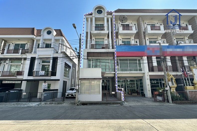 ขายทาวน์เฮาส์ - ขายโฮมออฟฟิศ 4 ชั้น พรีเมี่ยม เพลส นวลจันทร์ 50 หลังมุม ใกล้ทางด่วนรามอินทรา อาจณรงค์