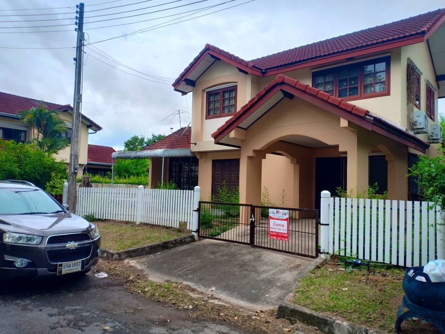 ขายบ้าน - ขายบ้าน 72 ตารางวา 3 ห้องนอน 2 ห้องน้ำ แอร์ เฟอร์ครบ หมู่บ้านสินทวีพาร์ค บ้านฉาง จังหวัดระยอง ราคาขาย 3, 900,000 บาทพร้อมโอน