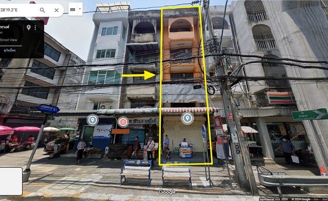ขายอาคารพาณิชย์ / สำนักงาน - ขาย ตึกแถว 4 ชั้น ครึ่ง ติดถนน จรัญสนิทวงศ์ ปากซอย จรัญฯ 1/1 ติด 7/11 ใกล้ MRT ท่าพระ เหมาะค้าขาย ทำธุรกิจ