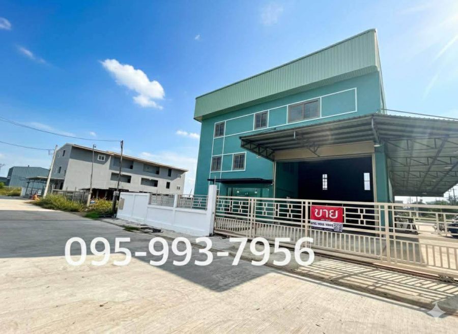 ขายที่ดิน - ขายถูกมาก!! ที่ดินพร้อมโกดังและออฟฟิศ 3 ชั้น สร้างใหม่ ทำเลทอง ต.คลองด่าน อ.บางบ่อ จ.สมุทรปราการ
