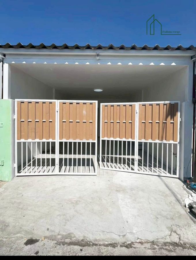 ขายทาวน์เฮาส์ - ขายบ้านสไตส์มินิมอล เคหะร่มเกล้า 24 หลังแดง ลากกระบัง พร้อมอยู่