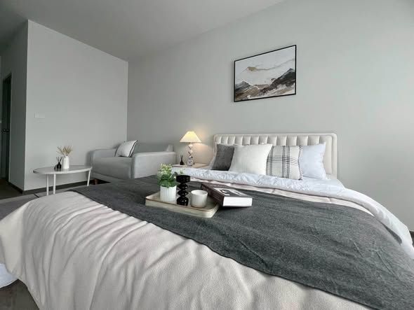 ให้เช่าคอนโด - ให้เช่าคอนโดริชพอย ชั้น21 เนื้อที่ 27ตารางเมตร 1 นอน 1 น้ำ ตกเเต่งพร้อมอยู่ ถนนพุฒธากาศตลาดพลู