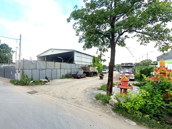 ขายที่ดิน - ที่ดิน สุขุมวิท76 ซ.สำโรงใต้6 เนื้อที่ 36 ไร่กว่า ใกล้สถานีรถไฟฟ้าแบริ่ง แหล่งชุมชน เดินทางสะดวก