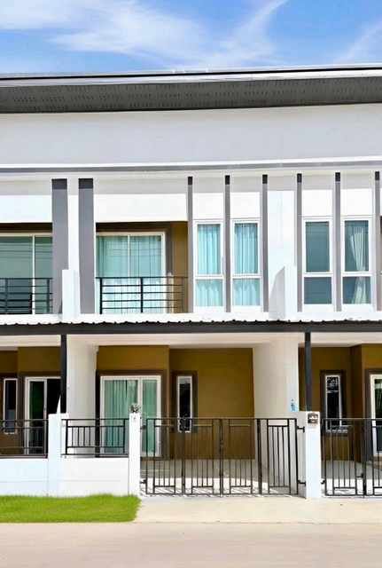 ให้เช่าทาวน์เฮาส์ - ให้เช่าบ้านทาวน์โฮม 2 ชั้น 2 ห้องนอน เนินพลับหวาน