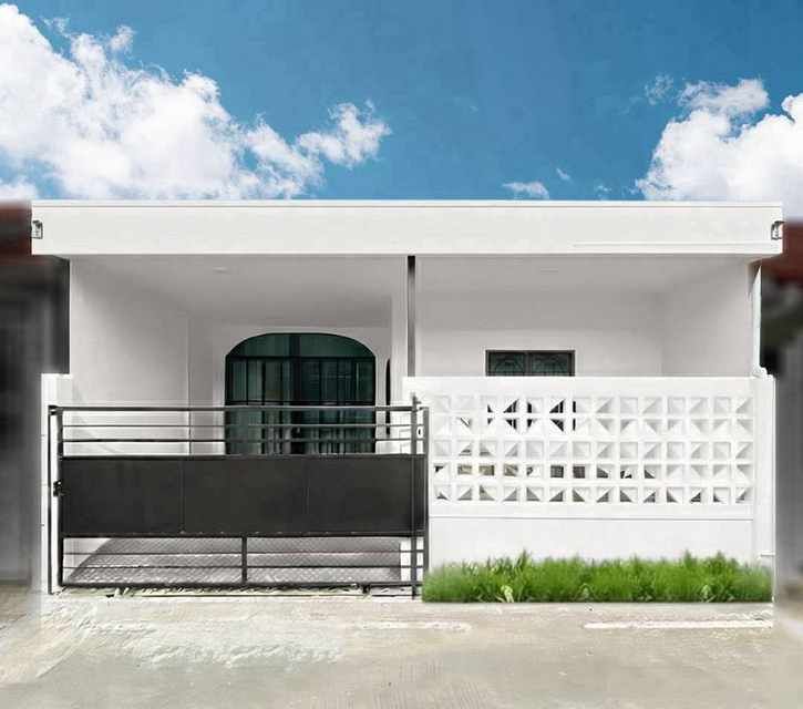 ให้เช่าทาวน์เฮาส์ - ทาวน์เฮ้าส์ 1 ชั้น 2 ห้องนอน สไตล์มินิมอล เนินพลับหวาน